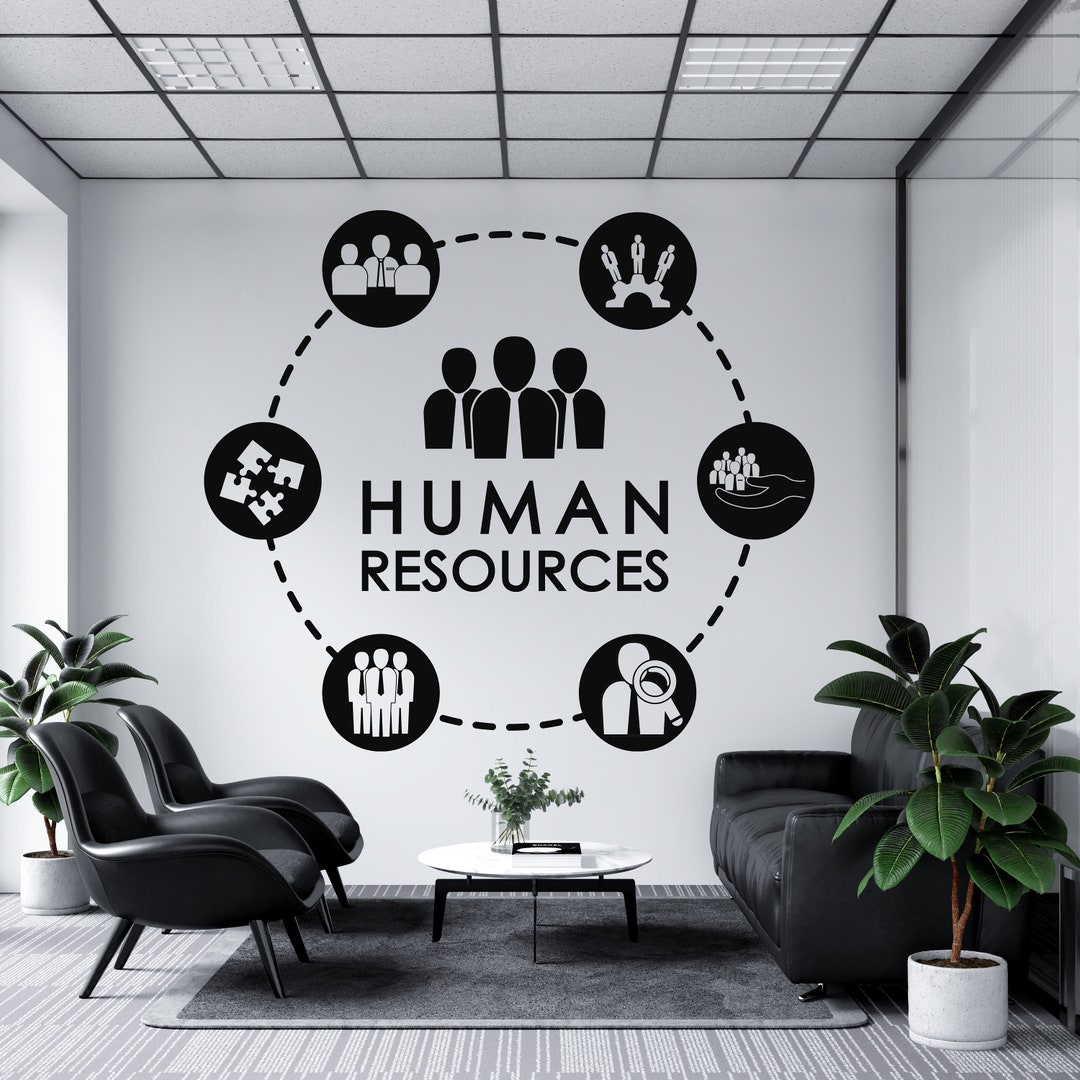 Human Resources Wall Decal office Decal Office Wall Art office Decor Human Resources Wall Decal office Decal Office Wall Art office Decor