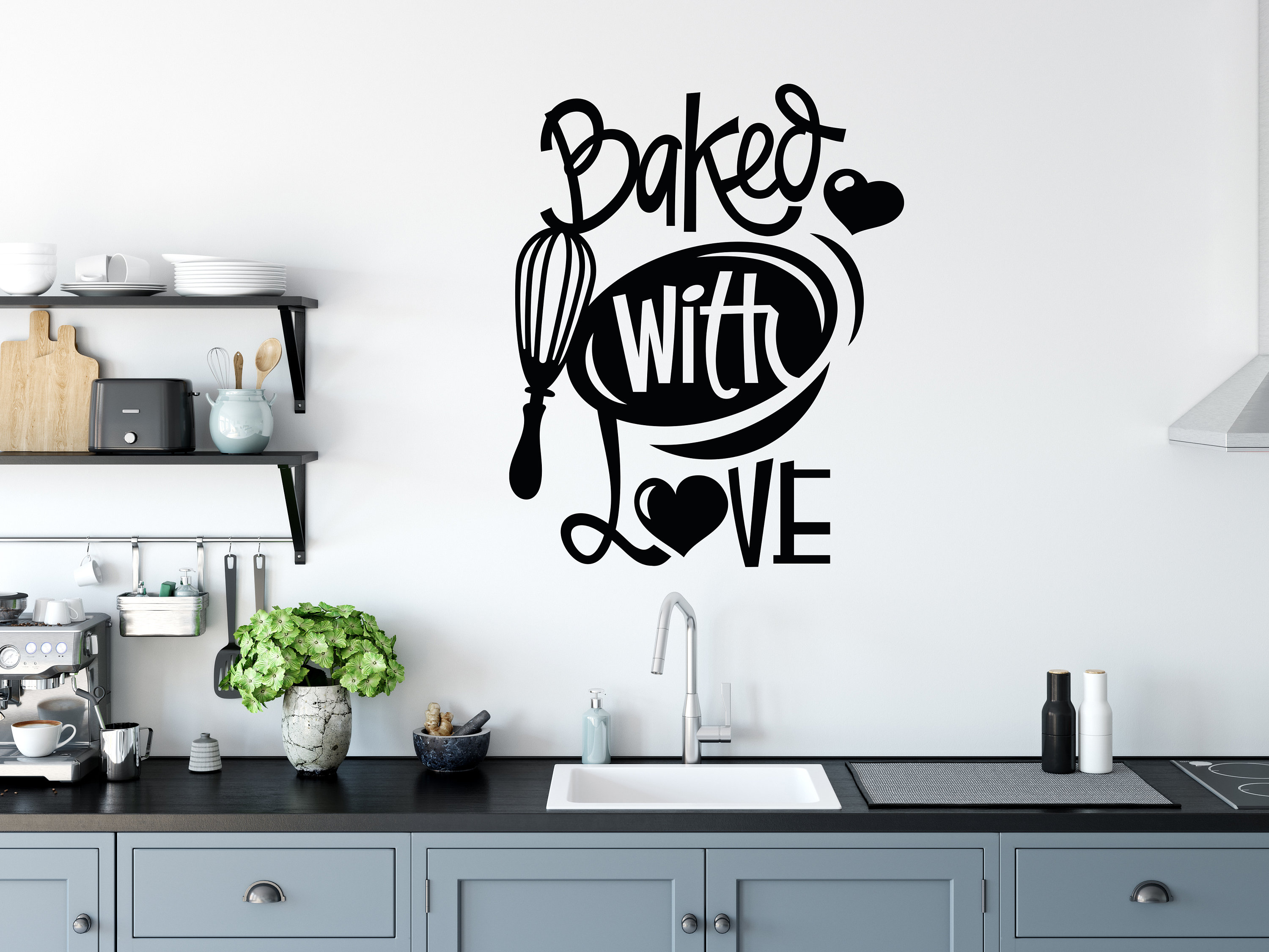 Kitchen Wall Decal Cooking Wall Decal Food Lover Decal Love Etsy UK
