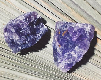 Rough Fluorite Crystal Chunk | Online Exclusive