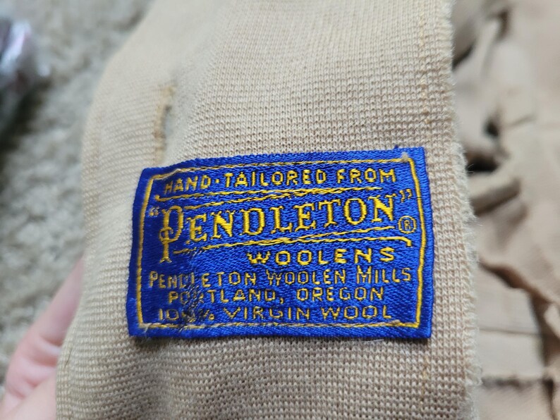 Vintage Pendleton 100% Wool Tan Woman's Sportswear 2-piece Suit - Etsy