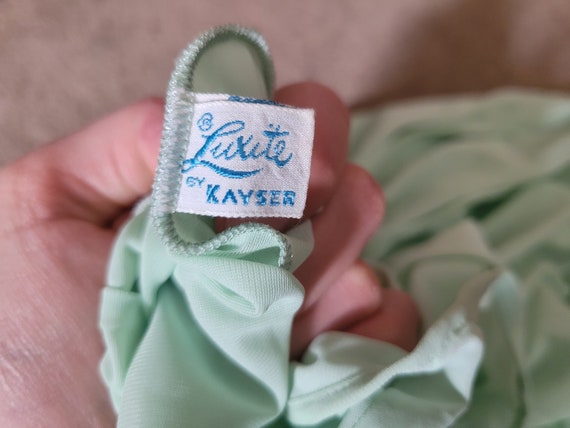 Vintage Luxite by Kayser Sheer Nightgown - image 7