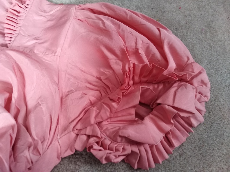 Vintage 1970s Pink Bride/'s Maid Dress