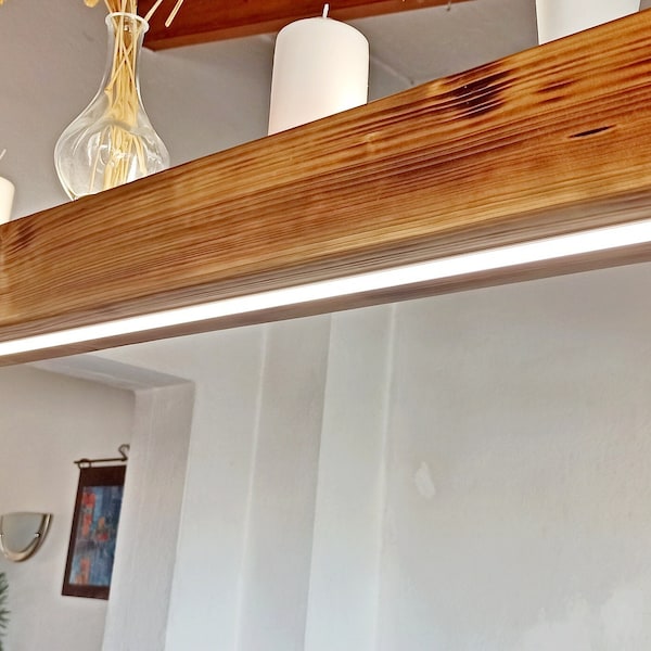 Suspension lustre led moderne, skylight driftwood ceiling light, lustre bois recycle scandinave nordique minimaliste, eclairage ilot cuisine