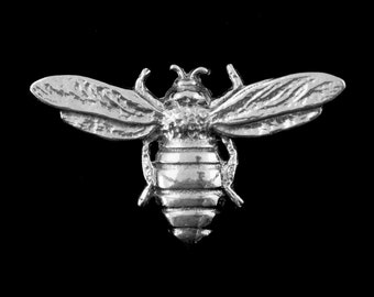 Pewter Brooch - Bee