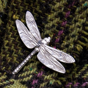 Pewter Brooch - Dragonfly