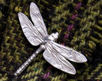 Pewter Brooch - Dragonfly