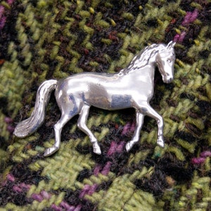 Pewter Brooch -Horse