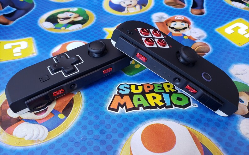 NES Retro shops Soft Touch - Full Options - Nintendo Switch Joycons - Read Description!