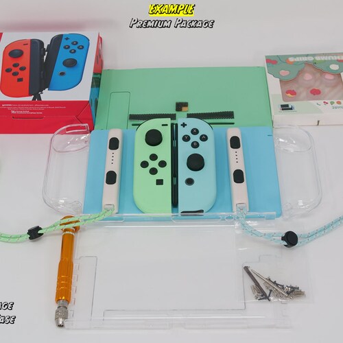 Soft Touch Black - Full Options - Nintendo Switch Joycons - Read shops Description!