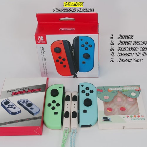 Soft Touch Black - Full Options - Nintendo Switch Joycons - Read shops Description!