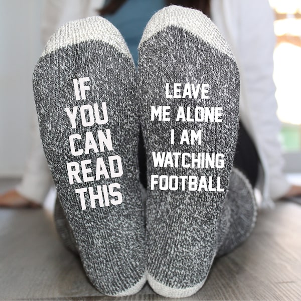If You Can Read This Socks Etsy