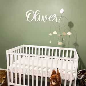 Name signs for nursery Custom Wood Name Sign for Baby Shower Gift  Personalized Nursery Decor Kids Name Sign for Accent Wall in Kids Room