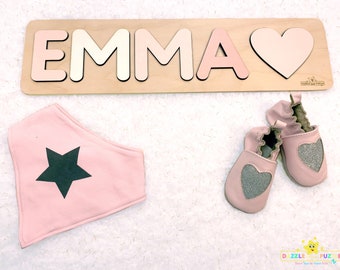 Wooden Name Puzzle, Easter  Gift for Toddler, Personalized Gift for Kids, Gender Neutral Nursery, Toddler Gifts, Wood Toys, Nursery Decor