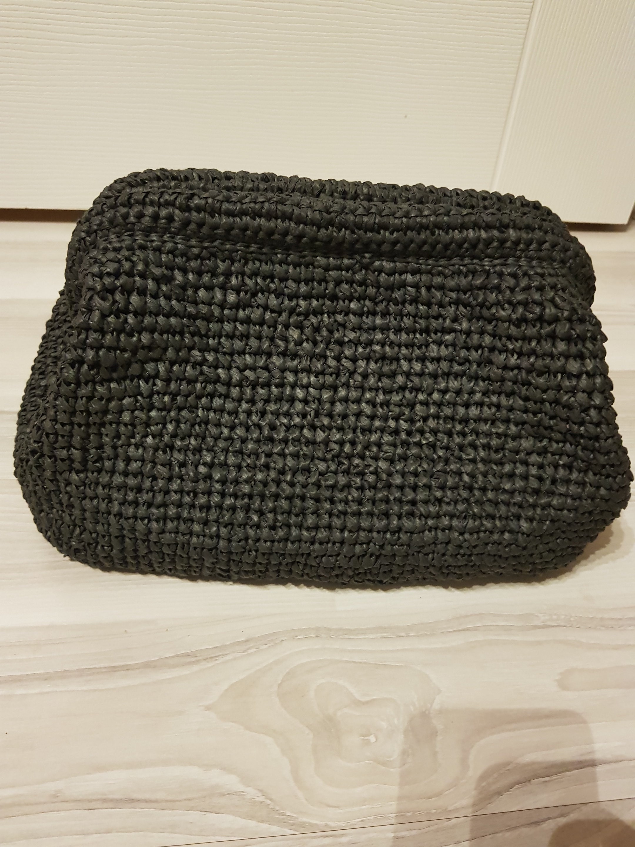 Straw clutch bag Etsy