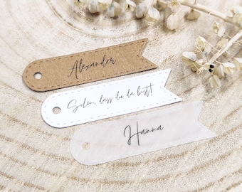 Platzkarten, Tischkarten, Schön dass du da bist Anhänger, Geschenkanhänger personalisiert, Namenskarten Hochzeit, Namensschild Hochzeit