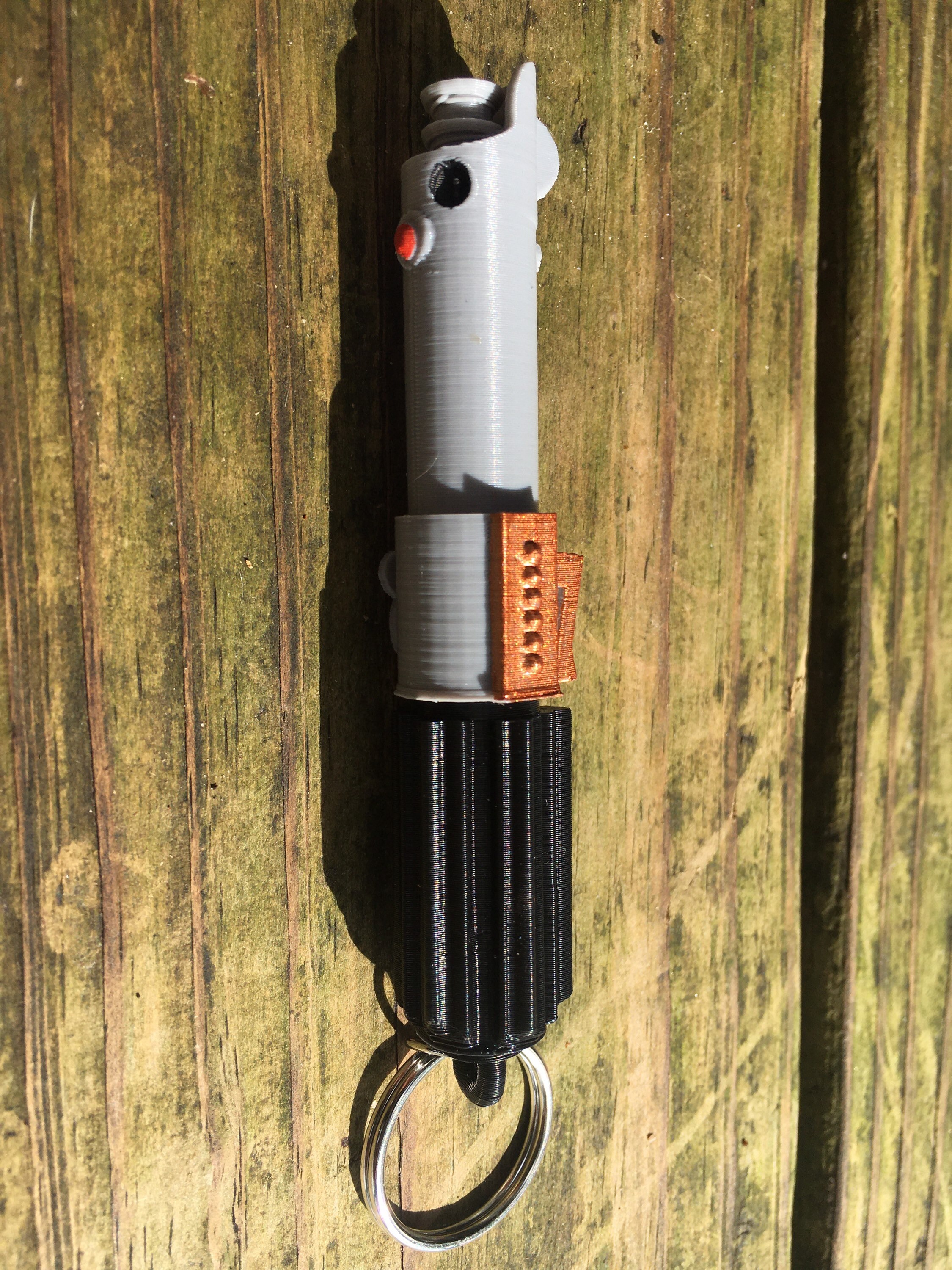 Lightsaber Keychain with FReE Kyber Crystal Star Wars jedi Etsy