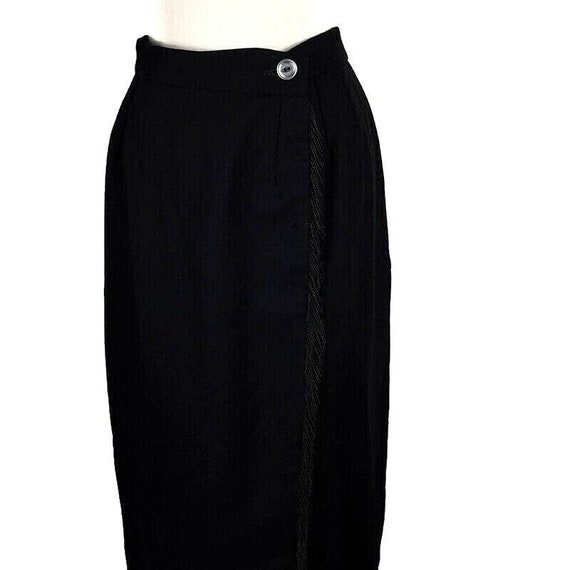 I. Magnin Vintage Take Six retro womens black woo… - image 3