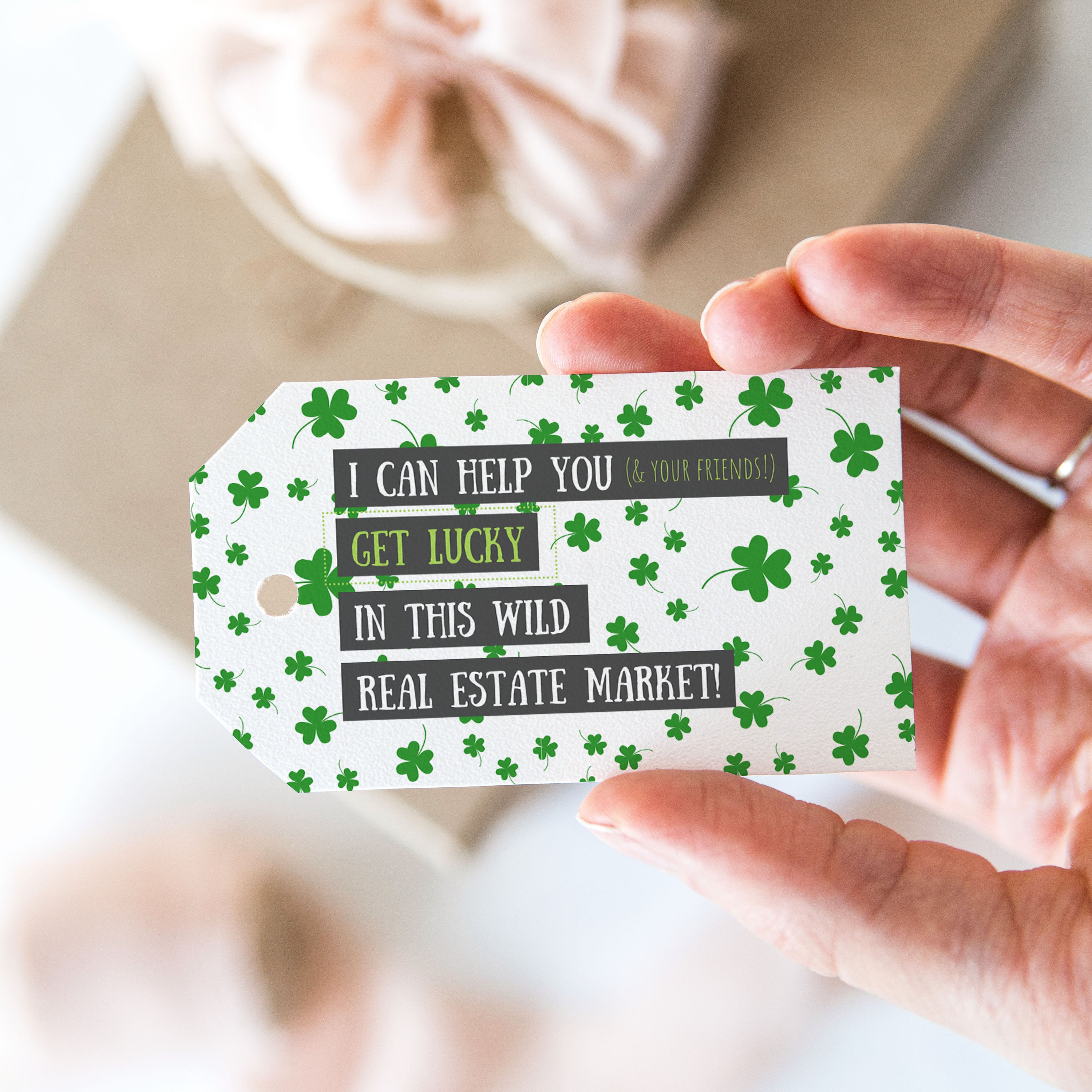st patricks day pop by for realtors