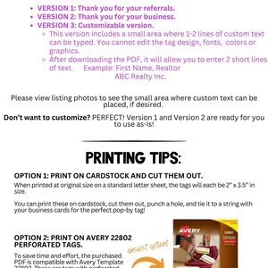 CUSTOMIZABLE Dog Pop By Tag, Dog Treat Pop by, Halloween Pet Popby, Funny Halloween Gift, Client Pop By, Premade Pop By Tag, Realtor October image 5