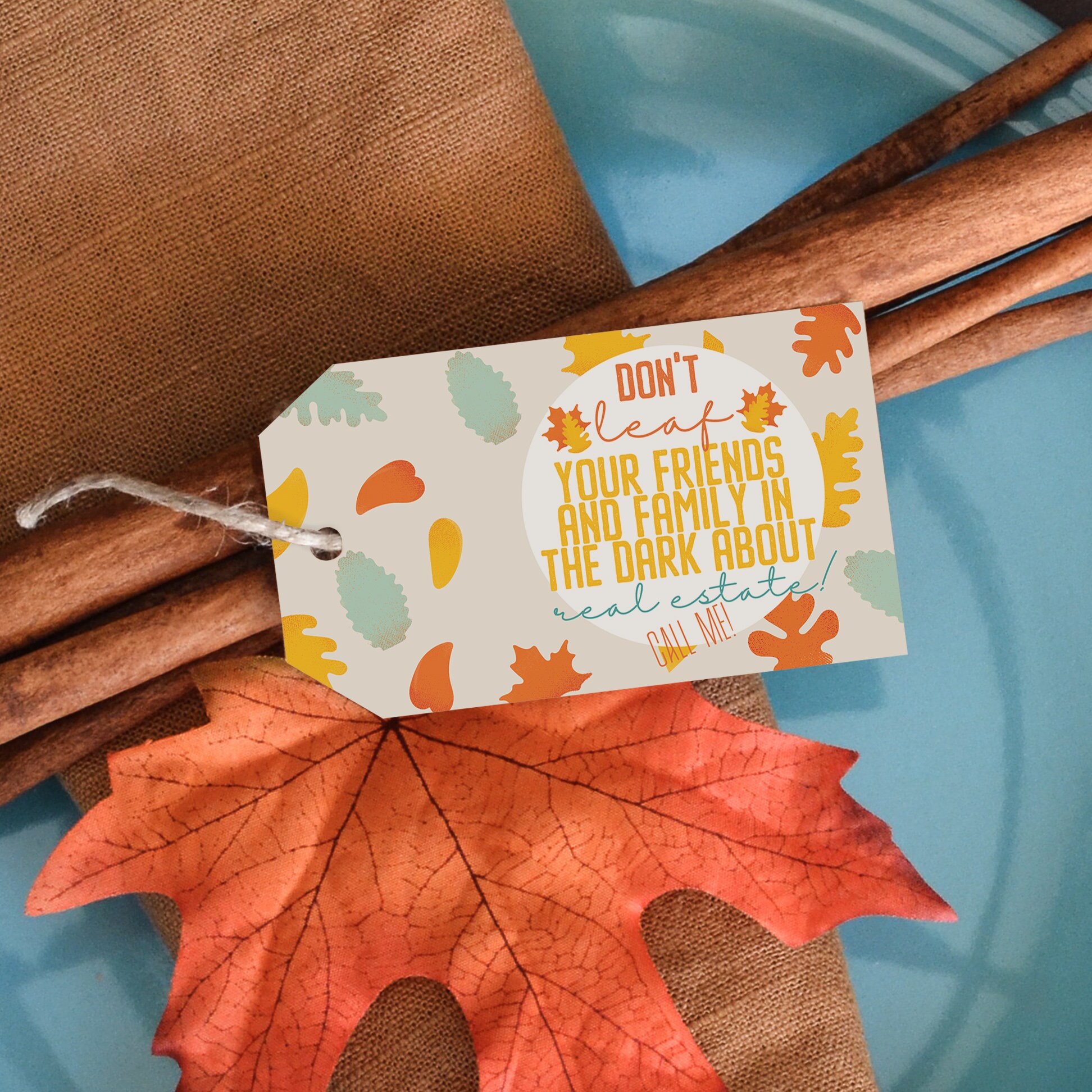 Fall Leaves Pop By Tag Pumpkin Pop By Thanksgiving Pop By | Etsy