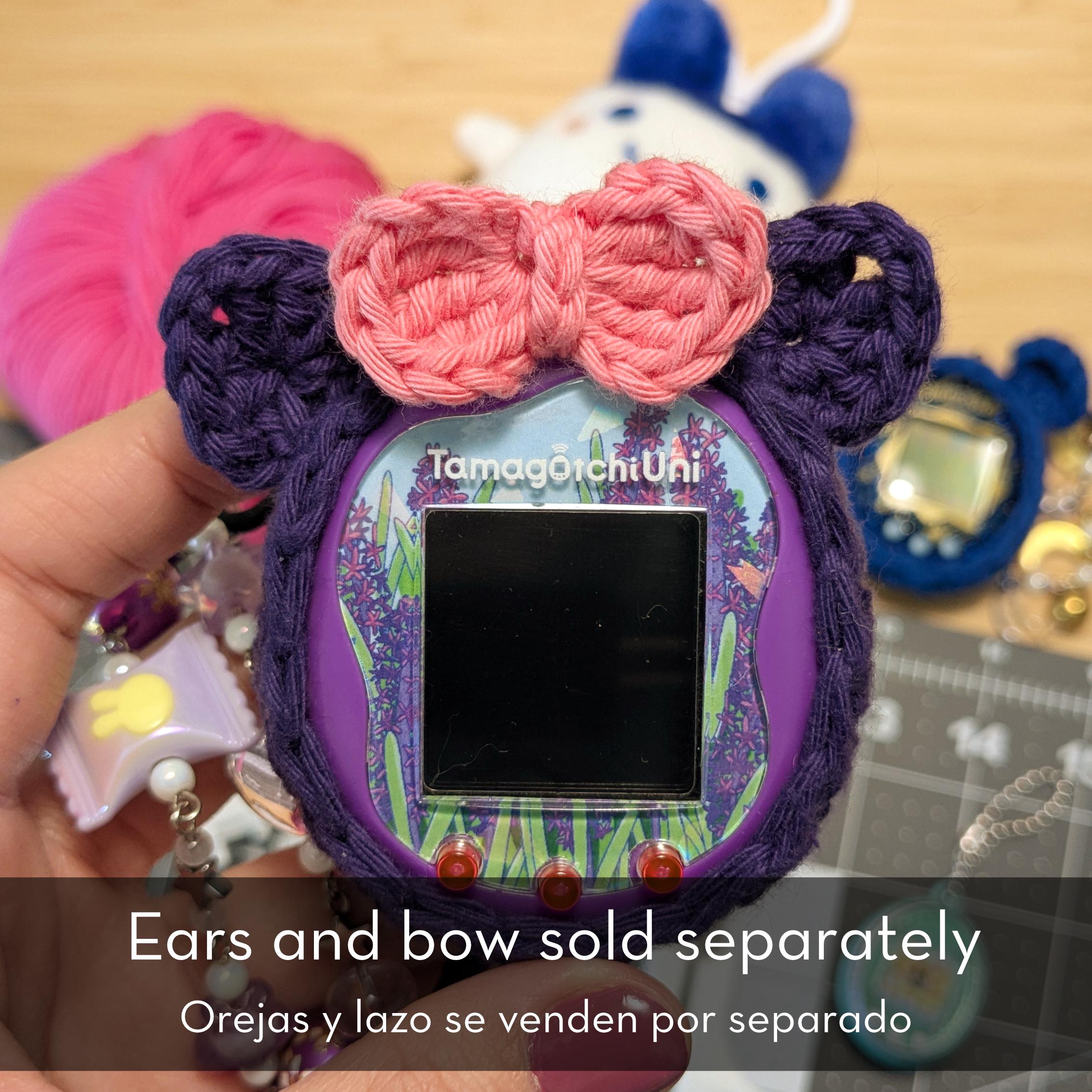 たまごっちUni パープル かぎ針編みケース付き Amazon | バンダイ(BANDAI) Tamagotchi Uni Purple 対象年齢 6才