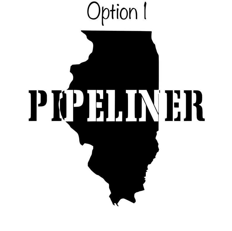 State Pipeline Trade Car Decal