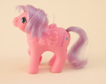 Vintage My Little Pony, Baby North Star, Baby pegasus, My Little Pony G1, Vintage Hasbro, 1980s Toy