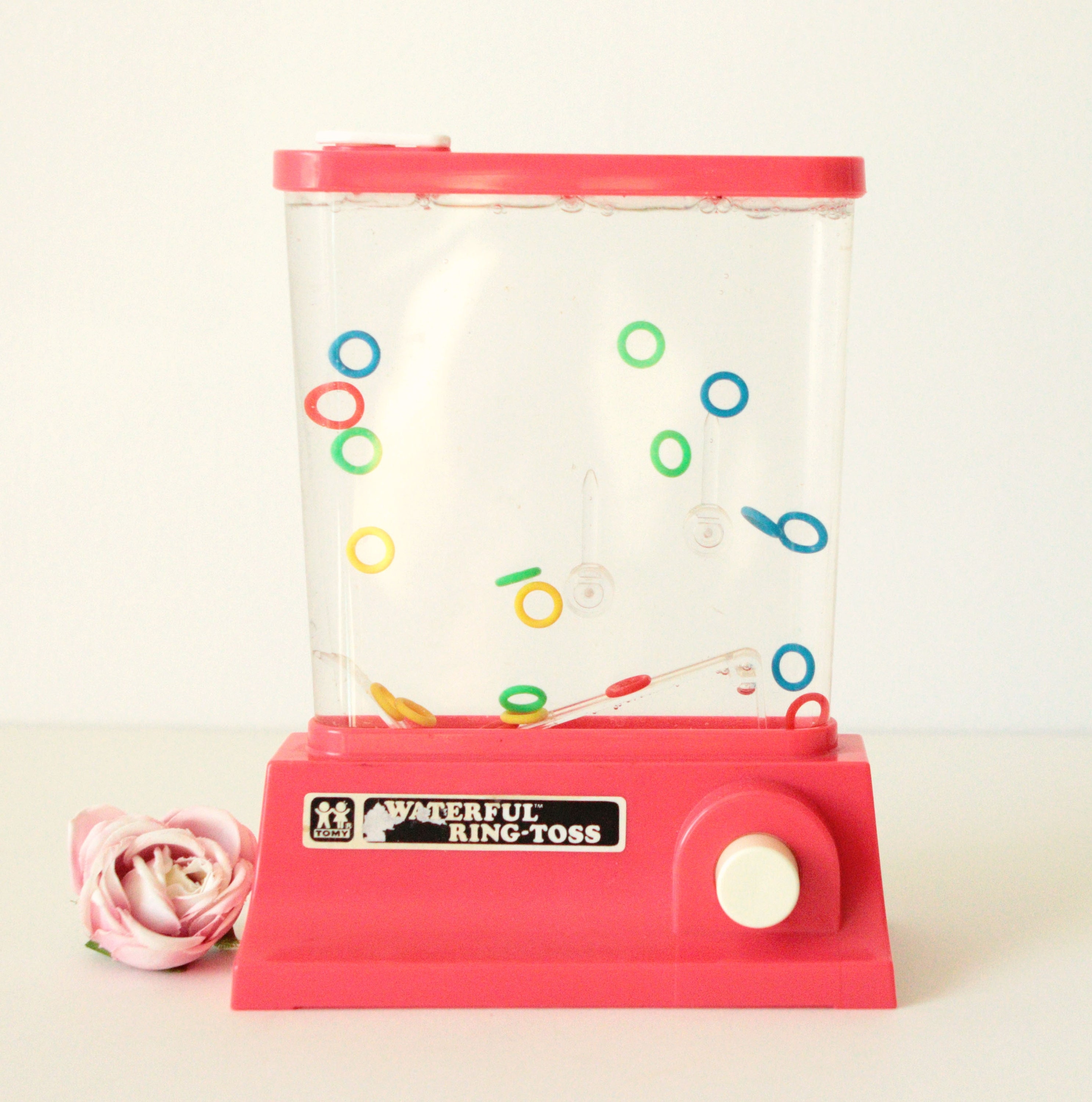 Toss Game Tomy Ring Toss Vintage 1976 Tomy Waterful Ring Toss