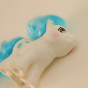 Vintage My Little Pony, Newborn baby Dangles, My Little Pony G1, Vintage Hasbro, 1980s Toy image 3