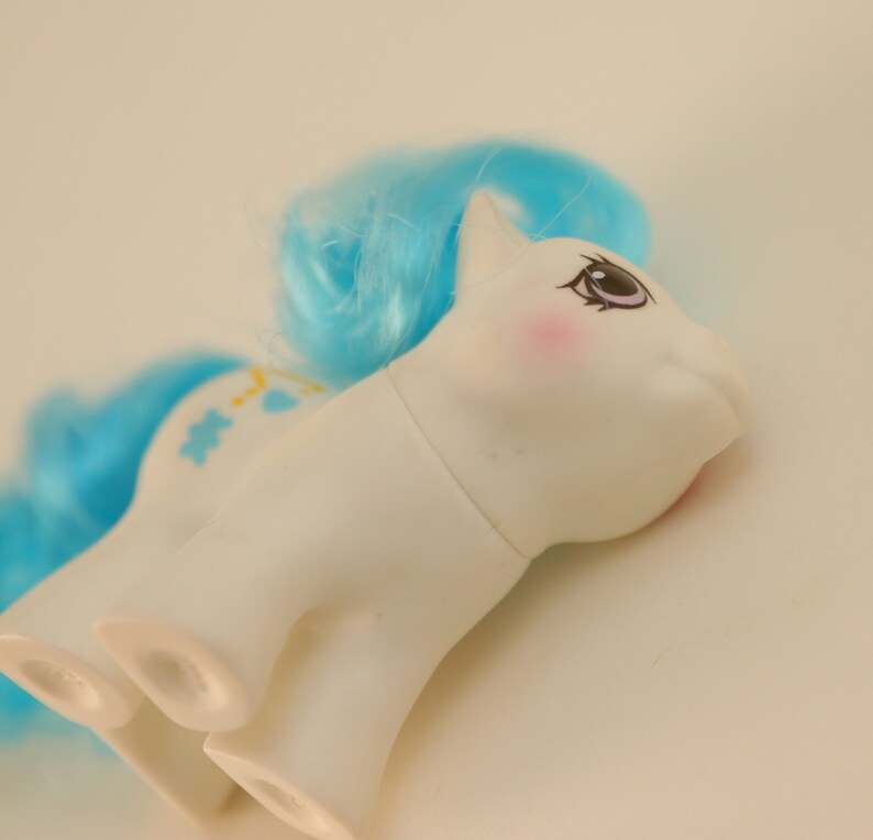 Vintage My Little Pony, Newborn baby Dangles, My Little Pony G1, Vintage Hasbro, 1980s Toy image 3