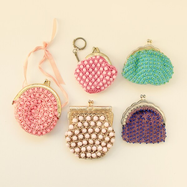 Vintage Bead Soup Purse
