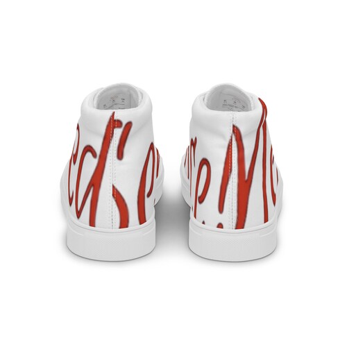 Need Of Service Men’s high top shops canvas shoes