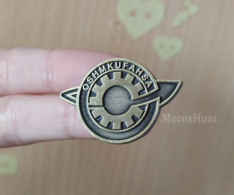 Steins Gate Pin, OSHMKUFA 2010 Pin, OSHMKUFAHSA Pin, Steins Gate Lab mem Pin, Future Gadget Laboratory Member Pin image 7