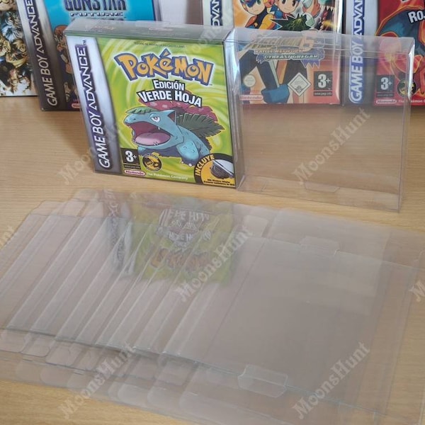 10 pz/set Cartuccia di Plastica Cover Box Case Protector Display - Per Nintendo Gameboy (GB) Game Boy Color (GBC) e Game Boy Advance (GBA)