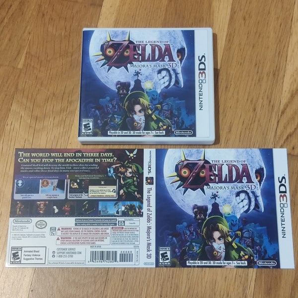 Zelda Majora Mask Case - Etsy