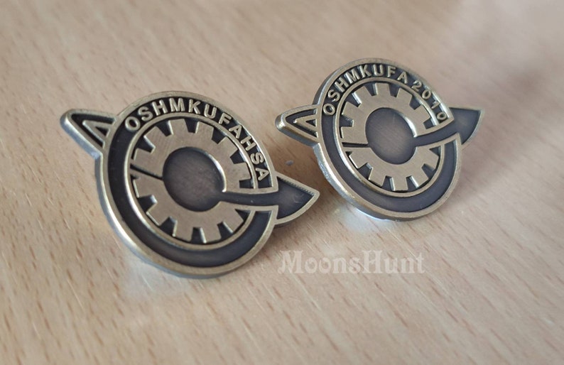 Steins Gate Pin, OSHMKUFA 2010 Pin, OSHMKUFAHSA Pin, Steins Gate Lab mem Pin, Future Gadget Laboratory Member Pin image 5