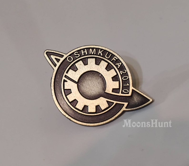 Steins Gate Pin, OSHMKUFA 2010 Pin, OSHMKUFAHSA Pin, Steins Gate Lab mem Pin, Future Gadget Laboratory Member Pin image 3