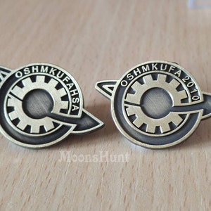 Steins Gate Pin, OSHMKUFA 2010 Pin, OSHMKUFAHSA Pin, Steins Gate Lab mem Pin, Future Gadget Laboratory Member Pin image 4