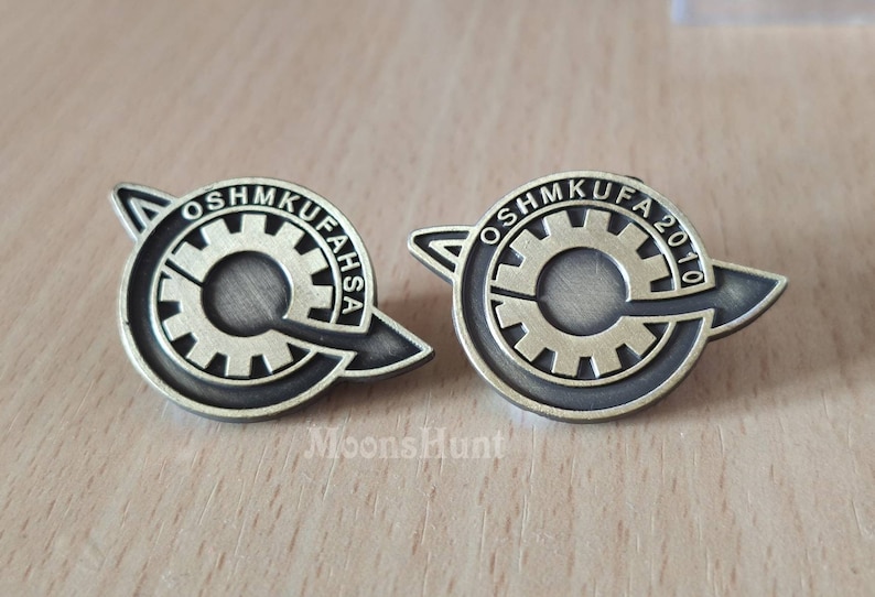 Steins Gate Pin, OSHMKUFA 2010 Pin, OSHMKUFAHSA Pin, Steins Gate Lab mem Pin, Future Gadget Laboratory Member Pin image 4