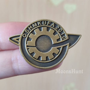 Steins Gate Pin, OSHMKUFA 2010 Pin, OSHMKUFAHSA Pin, Steins Gate Lab mem Pin, Future Gadget Laboratory Member Pin image 2