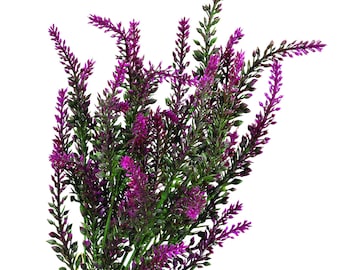 Purple Buddleia Bush/ Purple Floral/Purple Lavender/Faux flowers