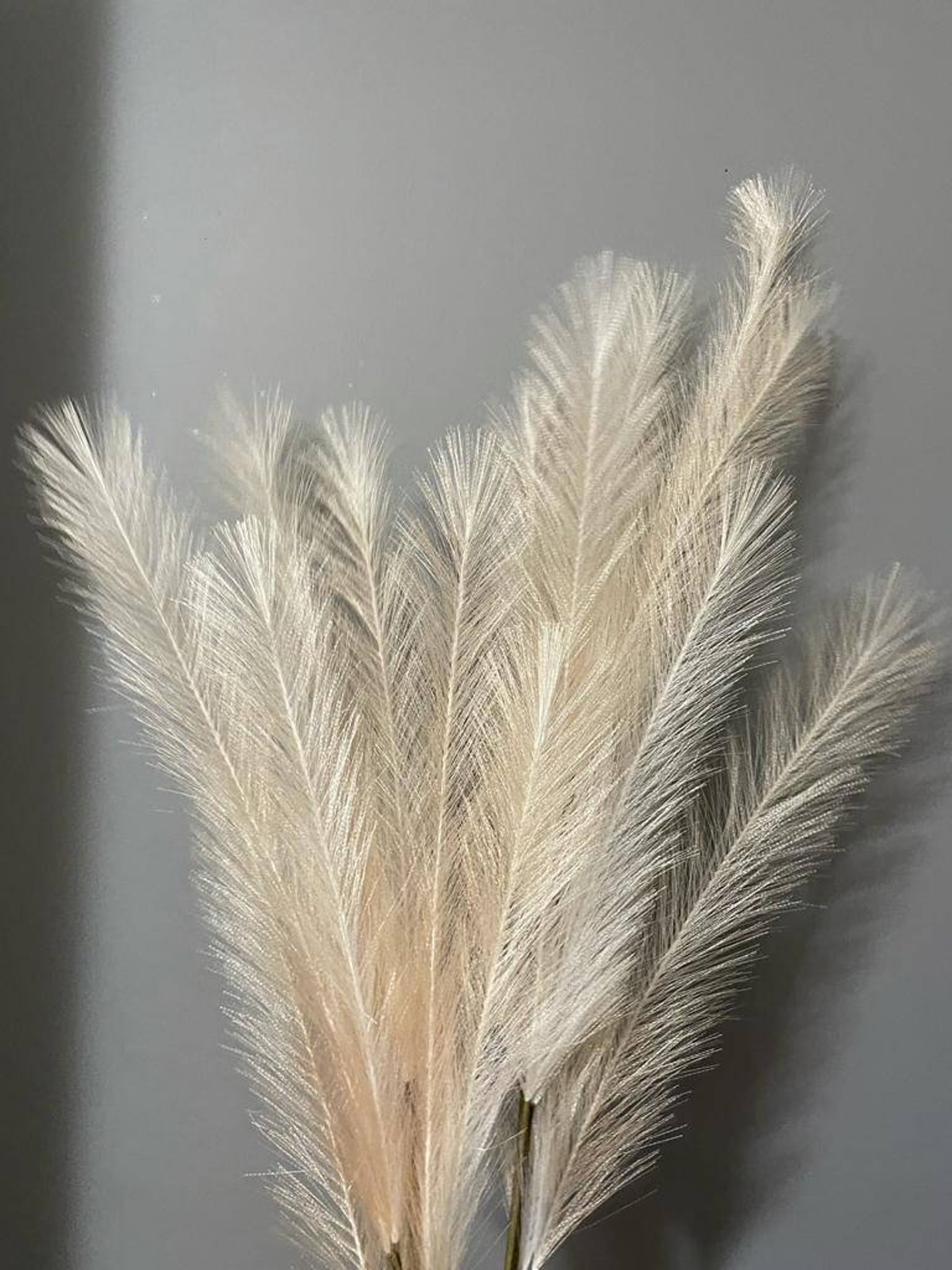 3ft Faux Pampas Grass Blush Artificial Blush Pampas Grass Etsy UK