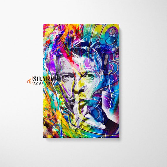 Poster Graffiti Handmade Moreno-Mata - Opera D'arte Originale Per Decorazione Moderna Soggiorno - Foto 13