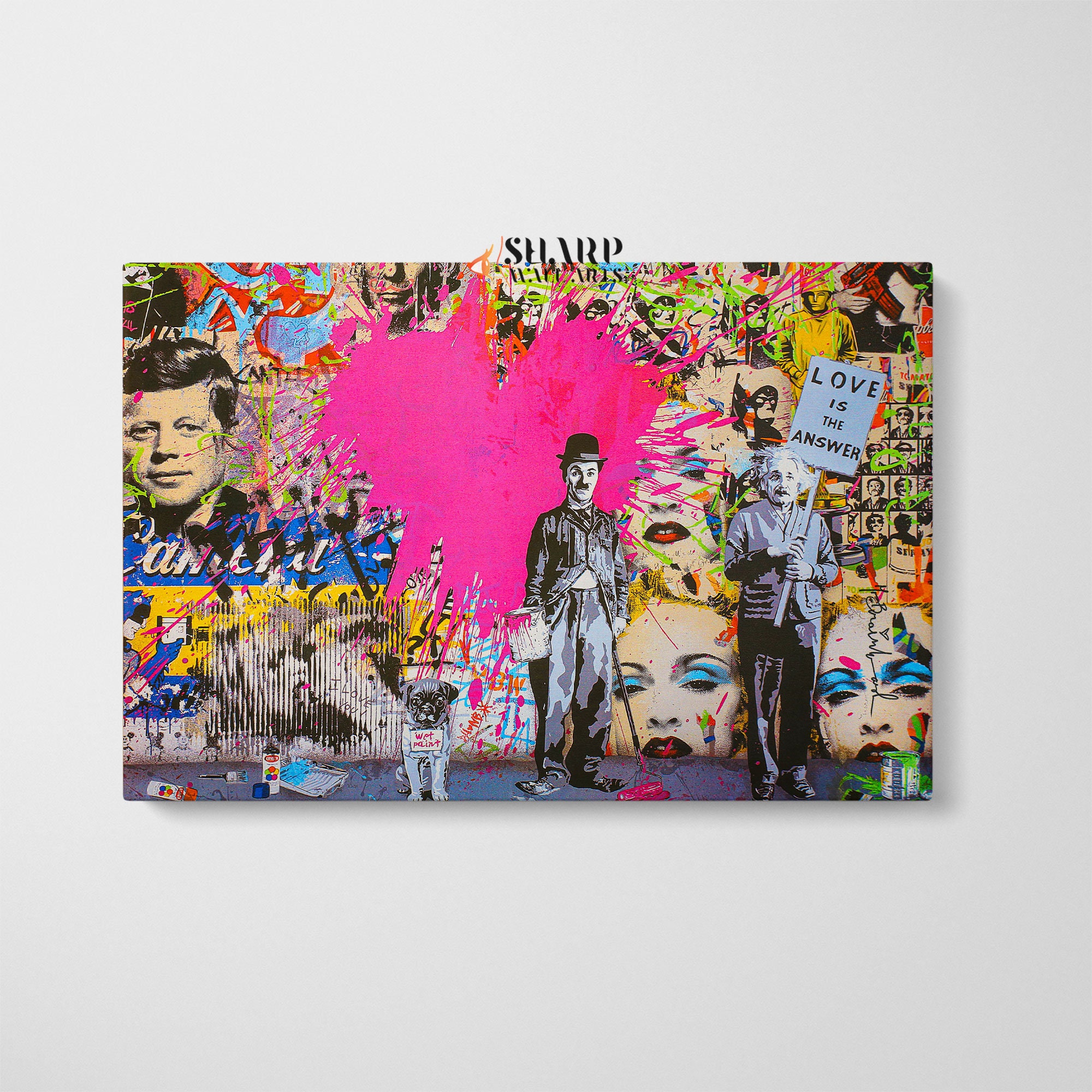 PITS ART グラフィティ ステンシルアート 絵画 【公式通販】