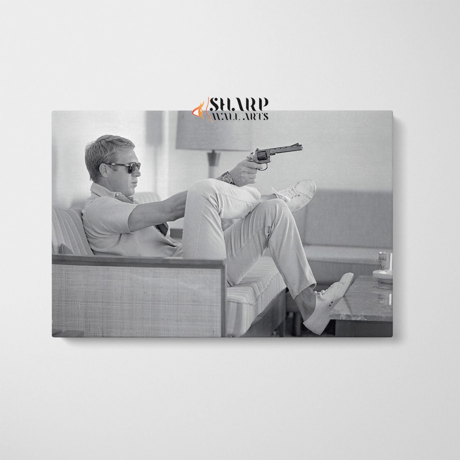Steve Mcqueen Canvas - Etsy