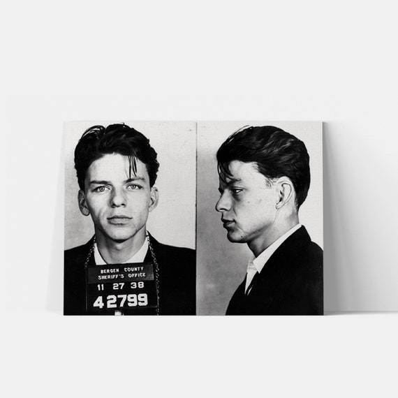 Frank Sinatra Mugshot Sinatra Wall Art Frank Sinatra Poster Frank Sinatra Art Frank Sinatra Print Celebrity Mugshot Musician Mugshot Etsy Canada