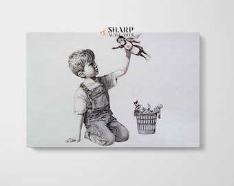 Banksy Game Changer Wall Art Nurse Graduation Gift Banksy Nurse Wall Art Canvas Large Wall Art Nurse Appreciation Gift Nurse Office Decor