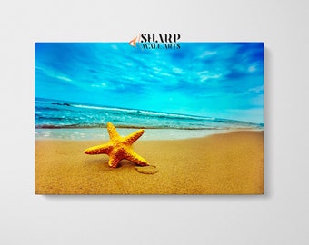 BEACH WALL ART Beach House Wall Art, Ocean Wall Art Lake House Wall Art, Coastal Wall Art, Sea Shell Wall Art Coastal Art, Seashell Art