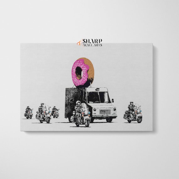 バンクシー【Donuts(Strawberry)】エスタンプリトグラフ 限定数