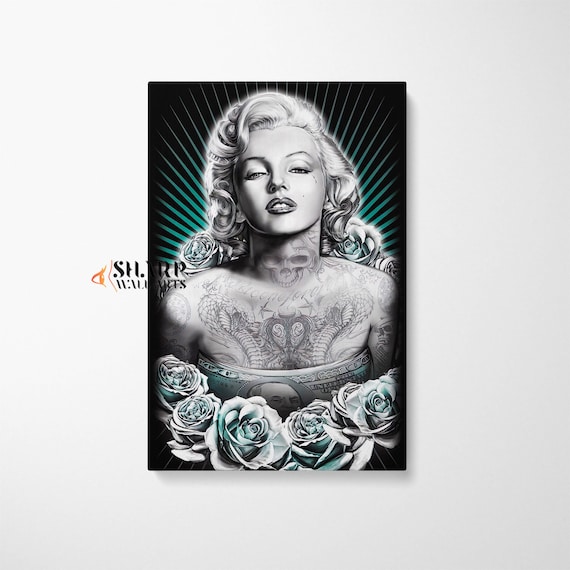 Marilyn Monroe Posters Tattoos